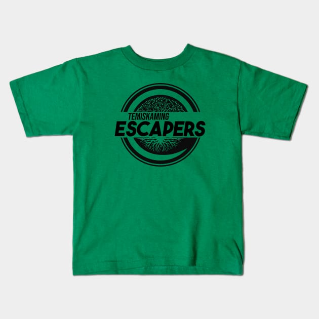 Name Thru Logo - Escapers 1 Kids T-Shirt by SDCHT